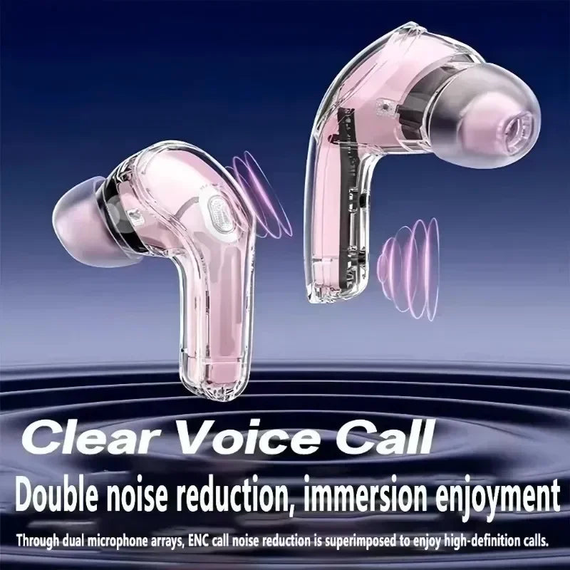 T8 Wireless Bluetooth Earbuds with LED Digital Display, HiFi Stereo Sound, TWS In-Ear Headphones with Charging Case, Touch Control & Built-in Mic