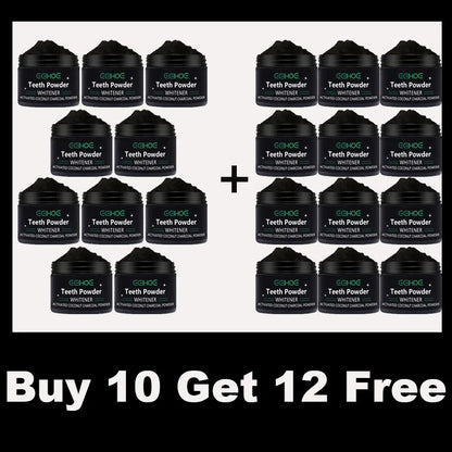Teeth Whitening Powder - Natural Whitening & Deep Cleaning for Men & Women, Daily Fresh Breath Toothpaste
