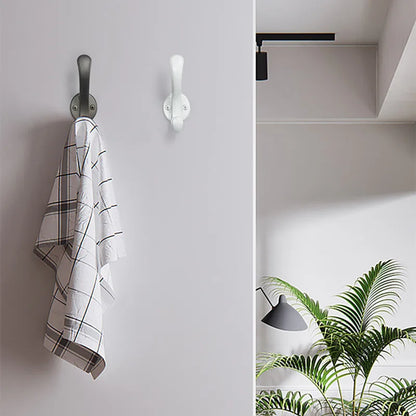 2/4pcs Wall Hooks Nail Hanging Rack Home Keys Clothes Hanger Door Robe Hook Coat Rack Towel Holder Bathroom Kitchen Accessories