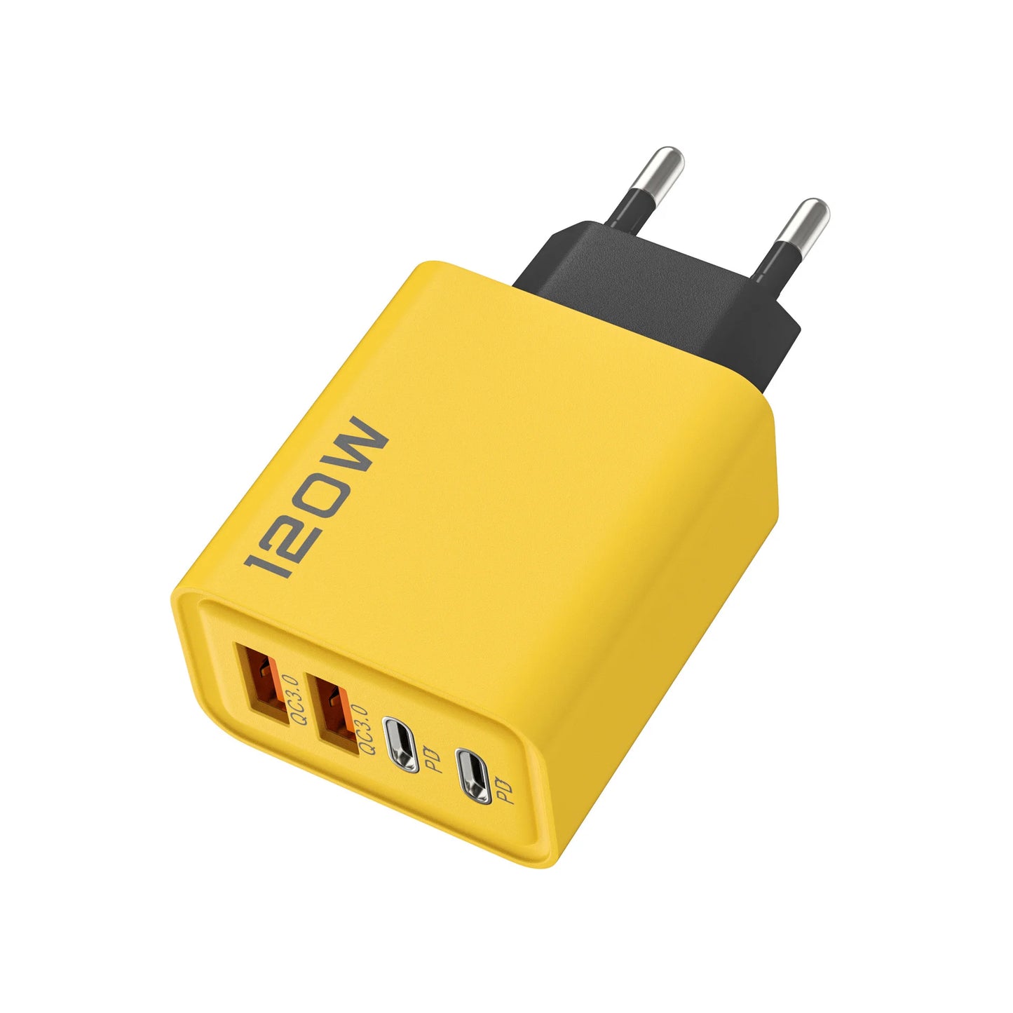 120W Multi Port USB Type C Quick Fast Charger PD QC3.0 Wall Power Adapter EU US UK Plug For iPhone 17 16 15 14 Samsung Xiaomi