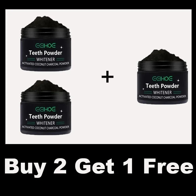 Teeth Whitening Powder - Natural Whitening & Deep Cleaning for Men & Women, Daily Fresh Breath Toothpaste