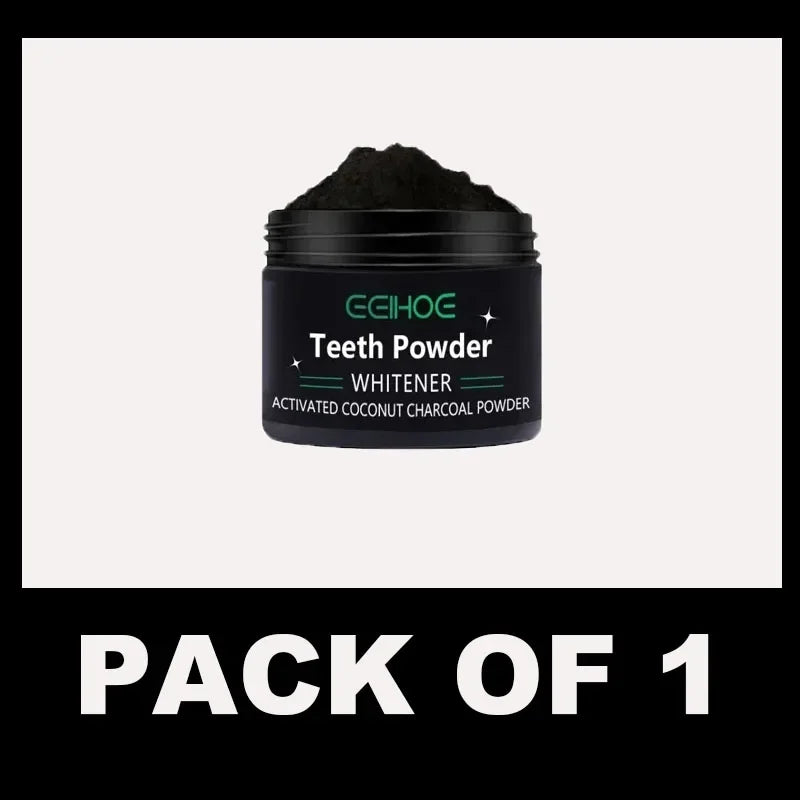 Teeth Whitening Powder - Natural Whitening & Deep Cleaning for Men & Women, Daily Fresh Breath Toothpaste