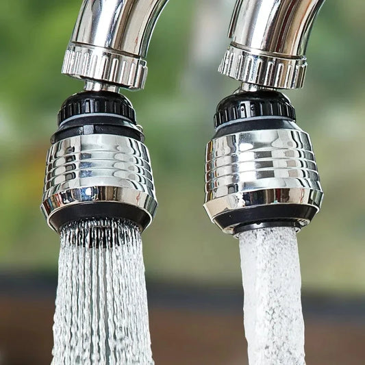 360° Rotating Kitchen Long Faucet Pressure Splash Proof Extended Filtering Foam Kitchen Universal Faucet Dual Mode Spray