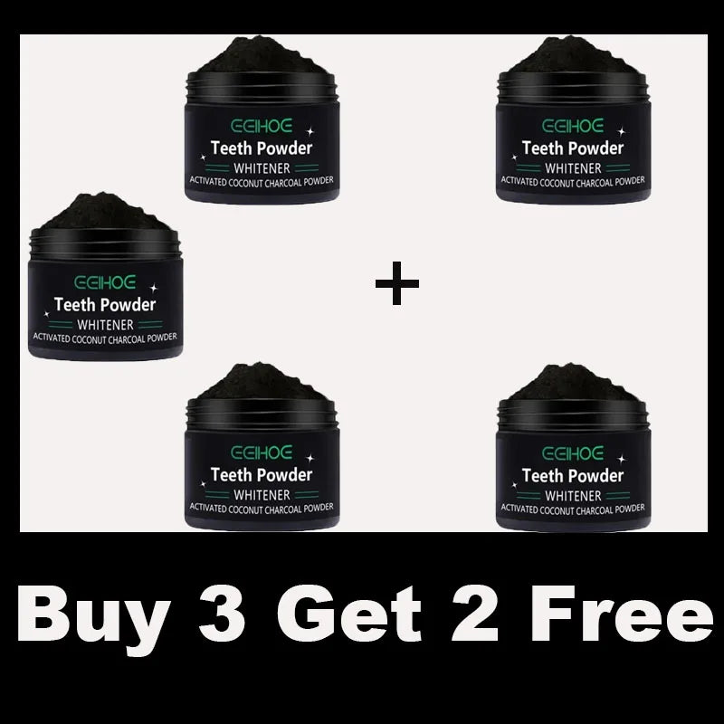 Teeth Whitening Powder - Natural Whitening & Deep Cleaning for Men & Women, Daily Fresh Breath Toothpaste